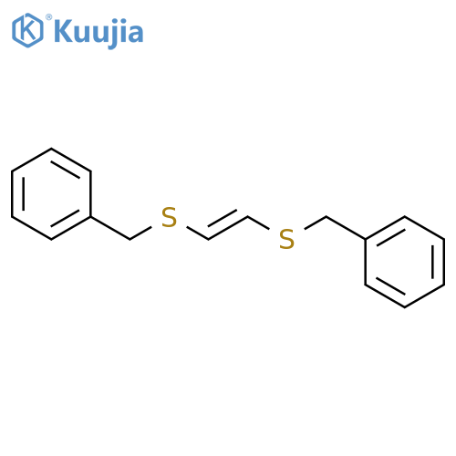 Benzene,1,1'-[(1Z)-1,2-ethenediylbis(thiomethylene)]bis- (9CI) structure