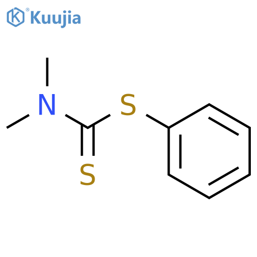 Carbamodithioic acid, dimethyl-, phenyl ester structure