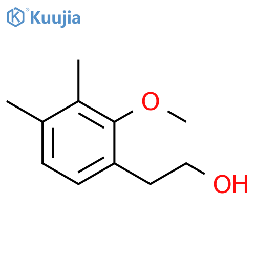 2-(2-methoxy-3,4-dimethylphenyl)ethan-1-ol structure