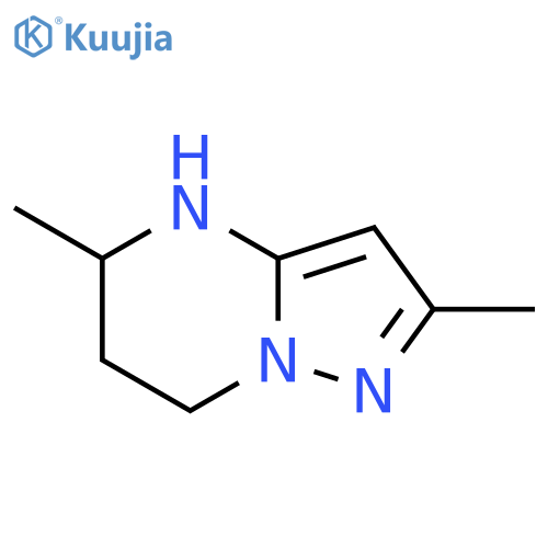 2,5-dimethyl-4H,5H,6H,7H-pyrazolo1,5-apyrimidine structure