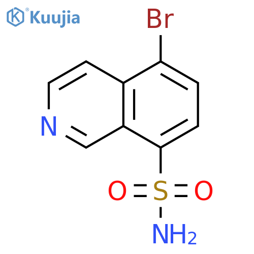 5-bromoisoquinoline-8-sulfonamide structure