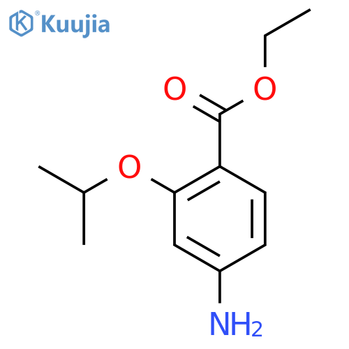 Ethyl 4-amino-2-(propan-2-yloxy)benzoate structure