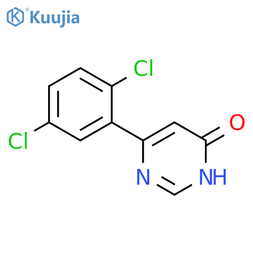 6-(2,5-dichlorophenyl)pyrimidin-4-ol structure