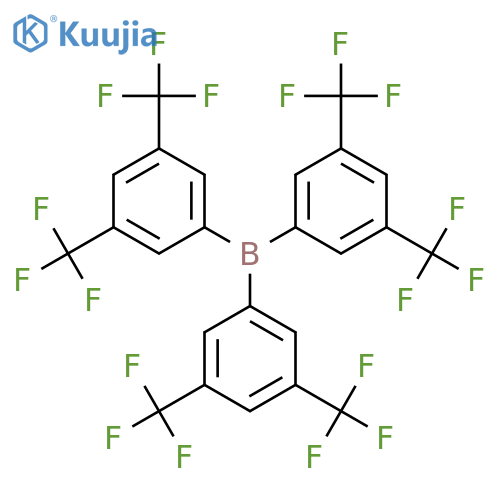 Borane, tris[3,5-bis(trifluoromethyl)phenyl]- structure