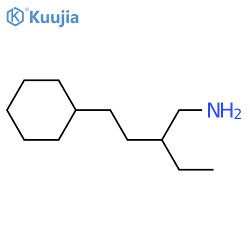 3-(aminomethyl)pentylcyclohexane structure