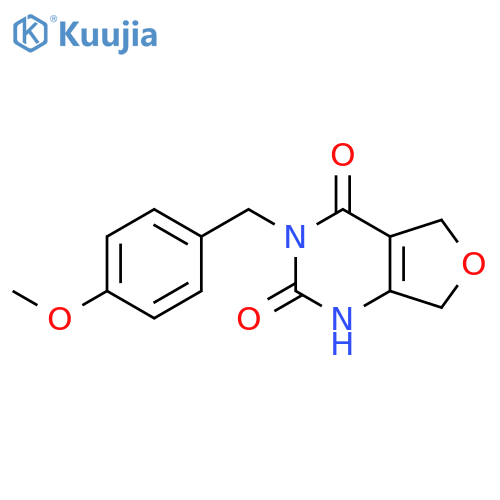 3-(4-Methoxybenzyl)-5,7-dihydrofuro[3,4-d]pyrimidine-2,4(1H,3H)-dione structure
