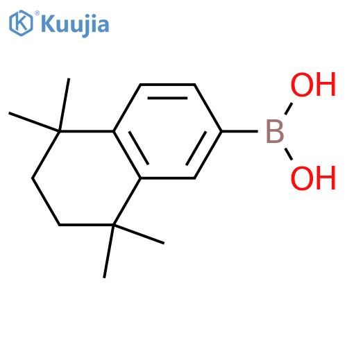5,5,8,8-Tetramethyl-5,6,7,8-tetrahydronaphthalene-2-boronic Acid structure