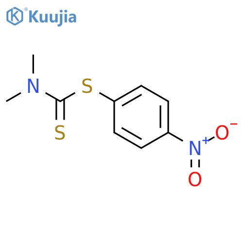 Carbamodithioic acid,dimethyl-, 4-nitrophenyl ester (9CI) structure