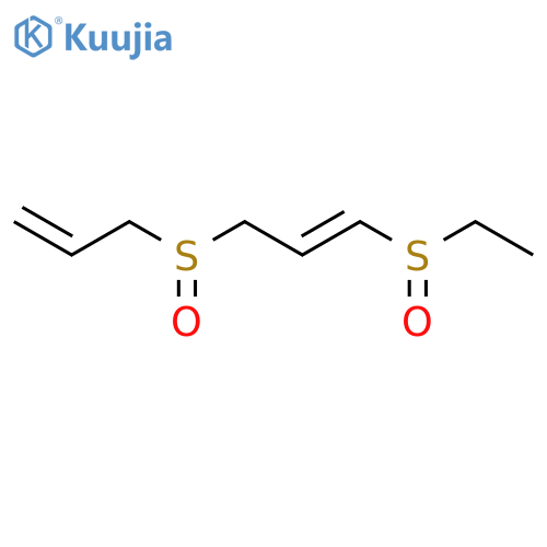 1-Propene,1-(ethylsulfinyl)-3-(2-propen-1-ylsulfinyl)- structure