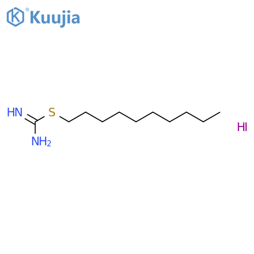 Carbamimidothioic acid,decyl ester, monohydriodide (9CI) structure