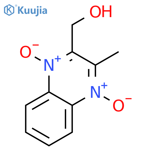 (3-Methyl-4-oxido-1-oxoquinoxalin-2-yl)methanol structure