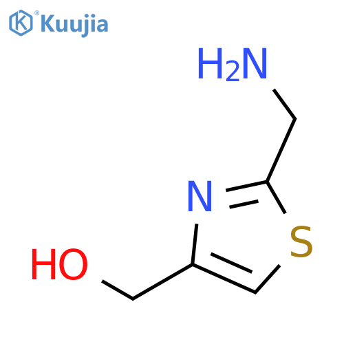2-(aminomethyl)-4-Thiazolemethanol structure