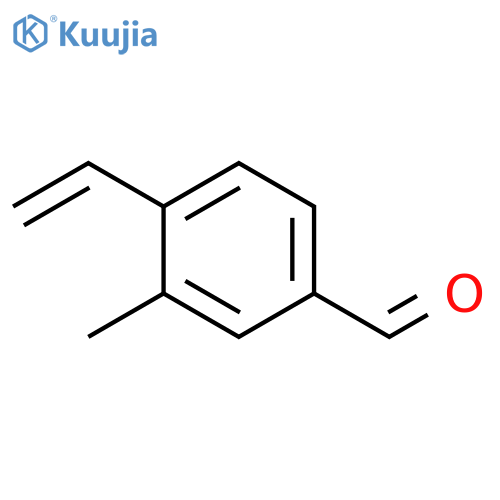 4-Ethenyl-3-methylbenzaldehyde structure