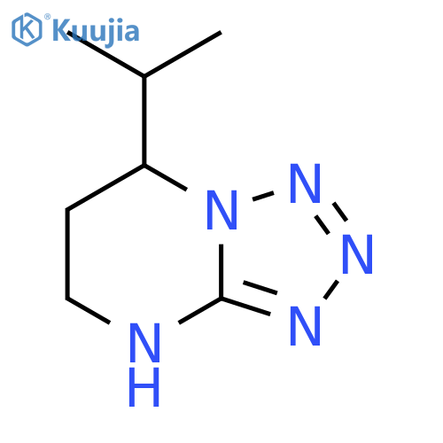 7-(propan-2-yl)-4H,5H,6H,7H-1,2,3,4tetrazolo1,5-apyrimidine structure