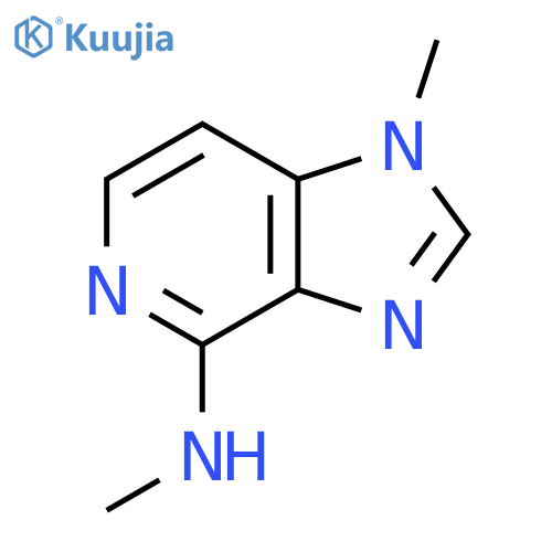 1H-Imidazo[4,5-c]pyridin-4-amine, N,1-dimethyl- structure