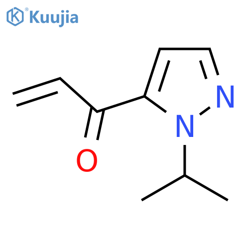1-1-(propan-2-yl)-1H-pyrazol-5-ylprop-2-en-1-one structure