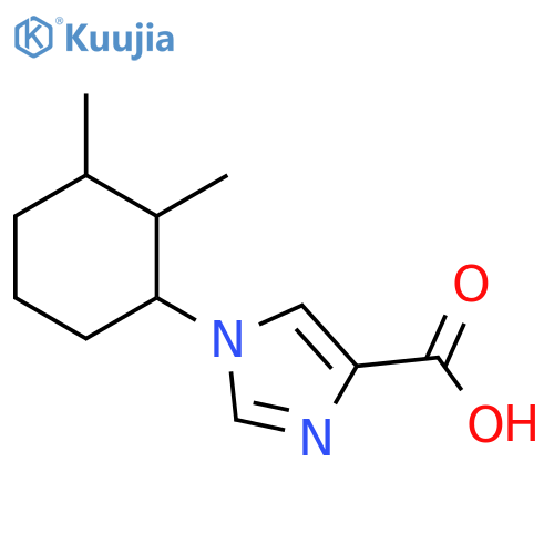 1H-Imidazole-4-carboxylic acid, 1-(2,3-dimethylcyclohexyl)- structure