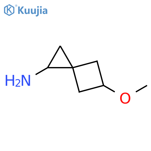 5-methoxyspiro2.3hexan-1-amine structure
