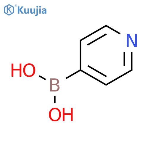 (pyridin-4-yl)boronic acid structure