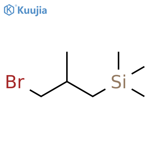 Silane, (3-bromo-2-methylpropyl)trimethyl- structure