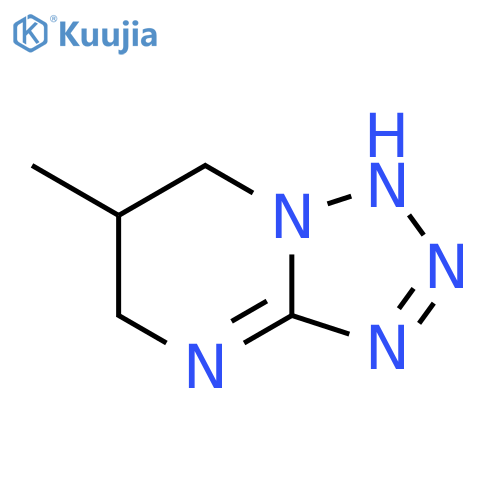 6-methyl-4H,5H,6H,7H-1,2,3,4tetrazolo1,5-apyrimidine structure