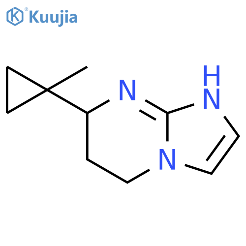 7-(1-methylcyclopropyl)-5H,6H,7H,8H-imidazo1,2-apyrimidine structure