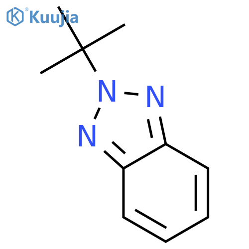 2H-Benzotriazole, 2-(1,1-dimethylethyl)- structure