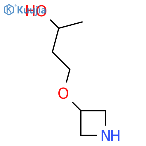 4-(Azetidin-3-yloxy)butan-2-ol structure