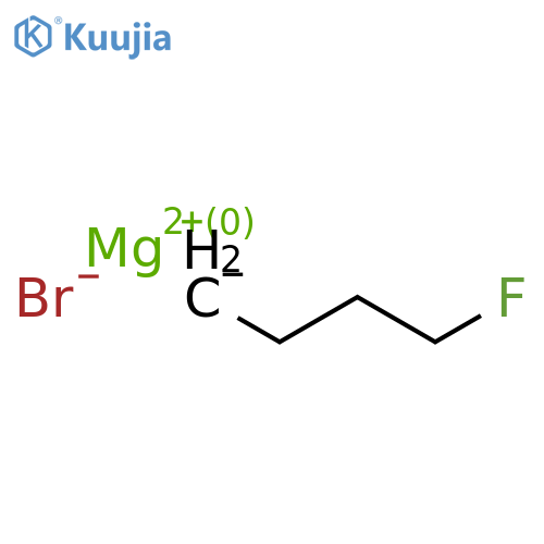 (4-Fluorobutyl)magnesium bromide, 0.50 M in THF structure