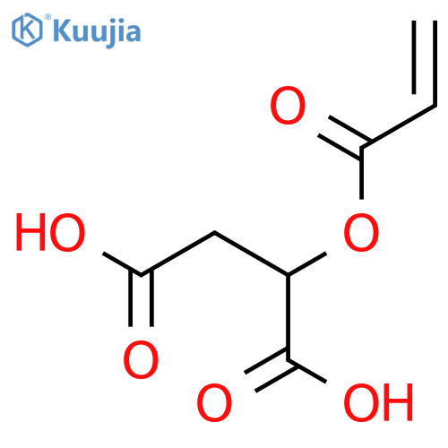 Butanedioic acid, [(1-oxo-2-propenyl)oxy]- structure
