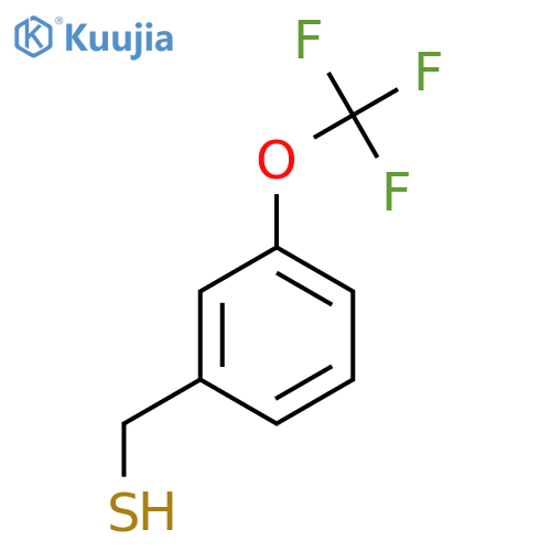 3-(trifluoromethoxy)phenylmethanethiol structure