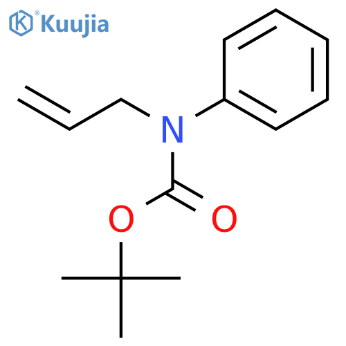 Carbamic acid, N-phenyl-N-2-propen-1-yl-, 1,1-dimethylethyl ester structure