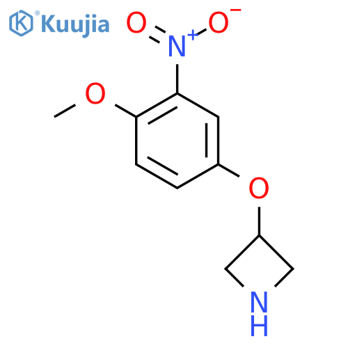 3-(4-methoxy-3-nitrophenoxy)azetidine structure