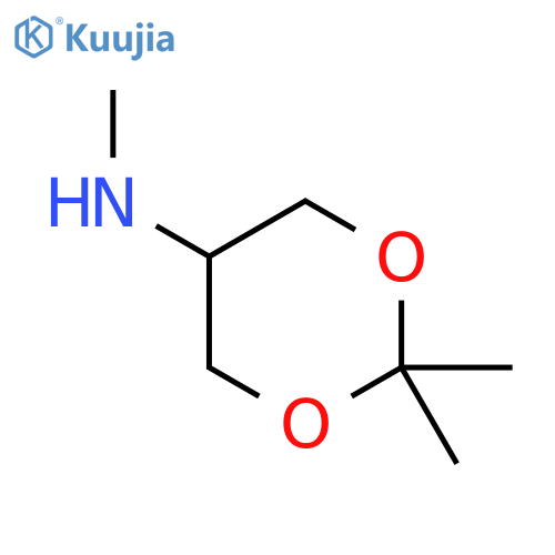 N,2,2-trimethyl-1,3-dioxan-5-amine structure