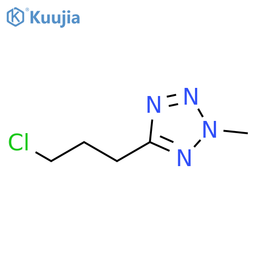 2H-Tetrazole, 5-(3-chloropropyl)-2-methyl- structure