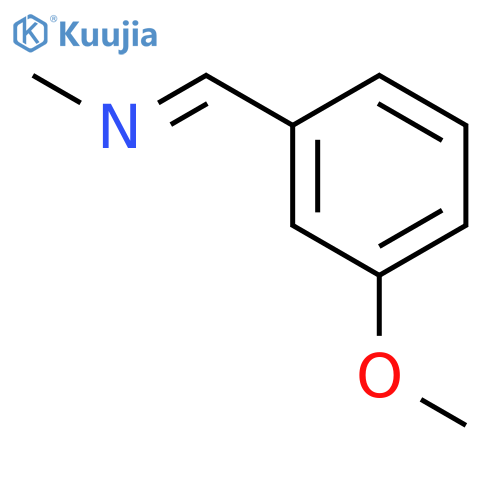 Methanamine, N-[(3-methoxyphenyl)methylene]- structure