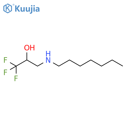 1,1,1-trifluoro-3-(heptylamino)propan-2-ol structure