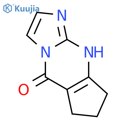 6,7,8,9-tetrahydro-5H-Cyclopent[d]imidazo[1,2-a]pyrimidin-5-one structure