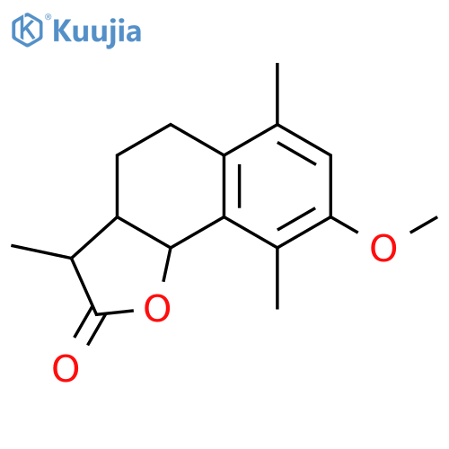 (+)alpha-desmotroposantonin methyl ether structure