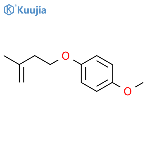 1-Methoxy-4-(3-methyl-3-buten-1-yl)oxybenzene structure