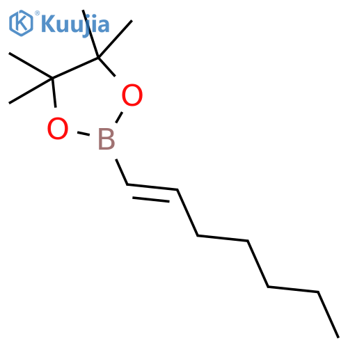 trans-1-Heptenylboronic Acid Pinacol Ester structure