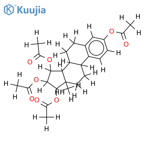 Tetra-Ac-(15alpha,16alpha,17beta)-Estra-1,3,5(10)-triene-3,15,16,17-tetrol structure