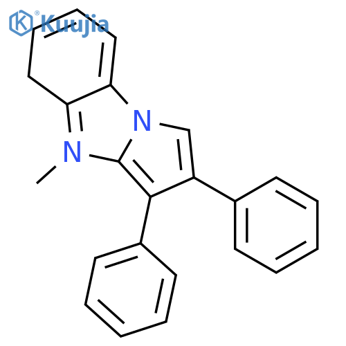 4H-Pyrrolo[1,2-a]benzimidazole, 4-methyl-2,3-diphenyl- structure