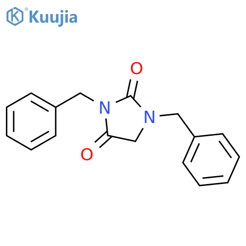 1，3-dibenzylimidazolidine-2，4-dione structure