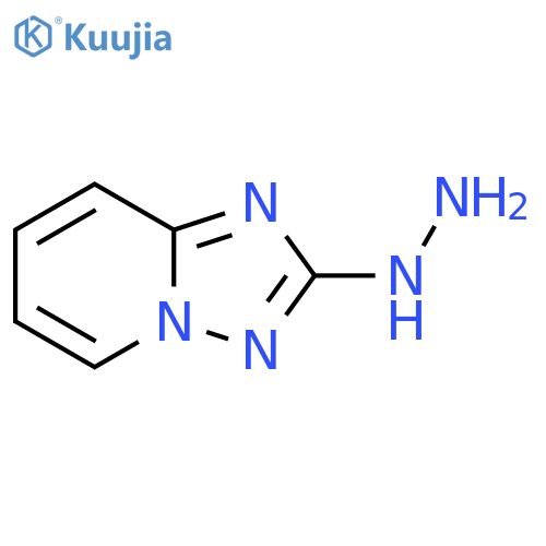 1,2,4triazolo1,5-apyridin-2-ylhydrazine structure