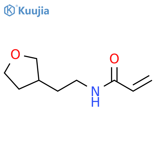 N-[2-(Tetrahydro-3-furanyl)ethyl]-2-propenamide structure
