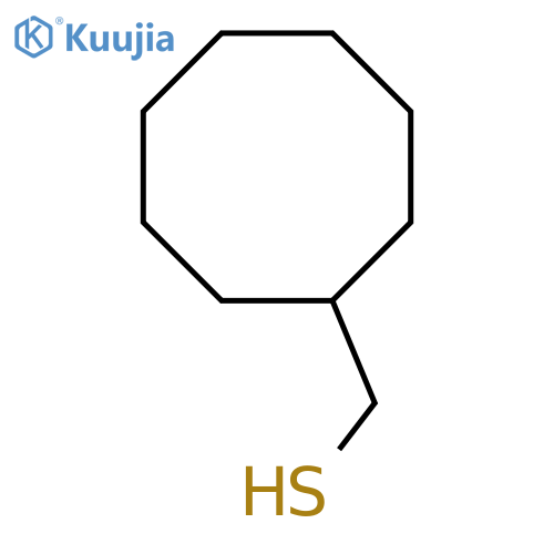 cyclooctylmethanethiol structure