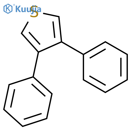 Thiophene,3,4-diphenyl- structure