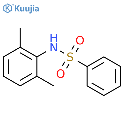 Benzenesulfonamide,N-(2,6-dimethylphenyl)- structure