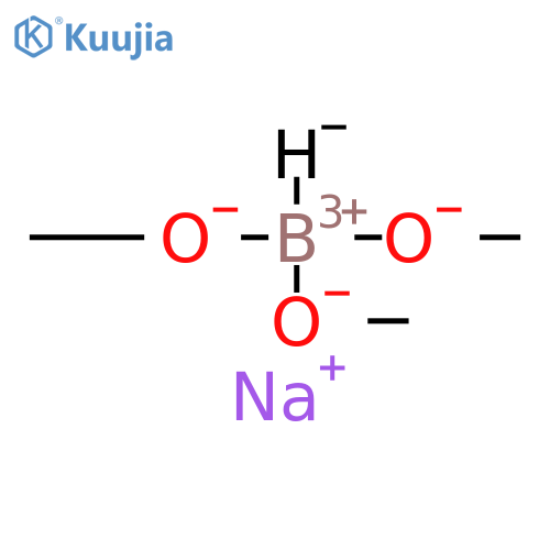 Borate(1-),hydrotrimethoxy-, sodium (1:1), (T-4)- structure